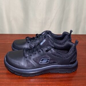 Skechers Flex Advantage  77040 Slip Resistant shoes  Black size 9 New Other